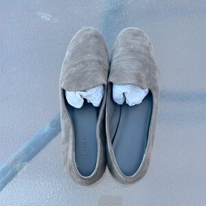 Vince Milo Suede Leather Slip On Loafer Flats